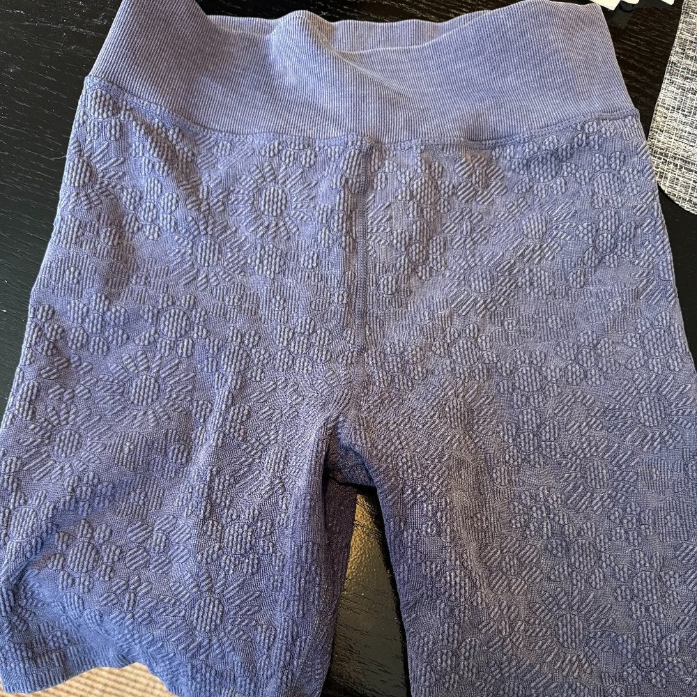 Aerie flower embossed shorts